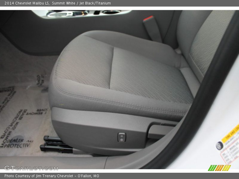 Summit White / Jet Black/Titanium 2014 Chevrolet Malibu LS