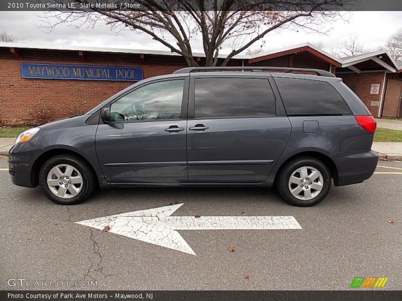 Slate Metallic / Stone 2010 Toyota Sienna LE