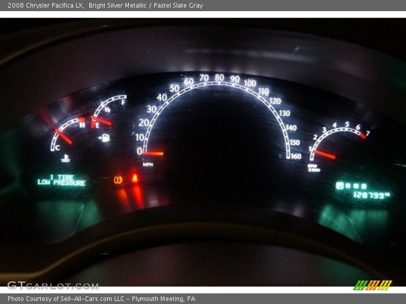 Bright Silver Metallic / Pastel Slate Gray 2008 Chrysler Pacifica LX