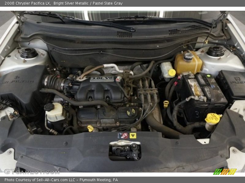 Bright Silver Metallic / Pastel Slate Gray 2008 Chrysler Pacifica LX