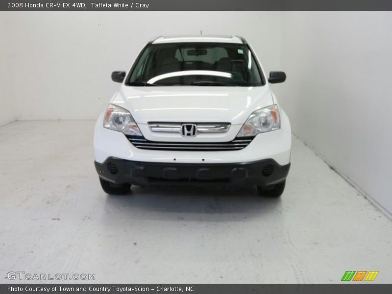 Taffeta White / Gray 2008 Honda CR-V EX 4WD