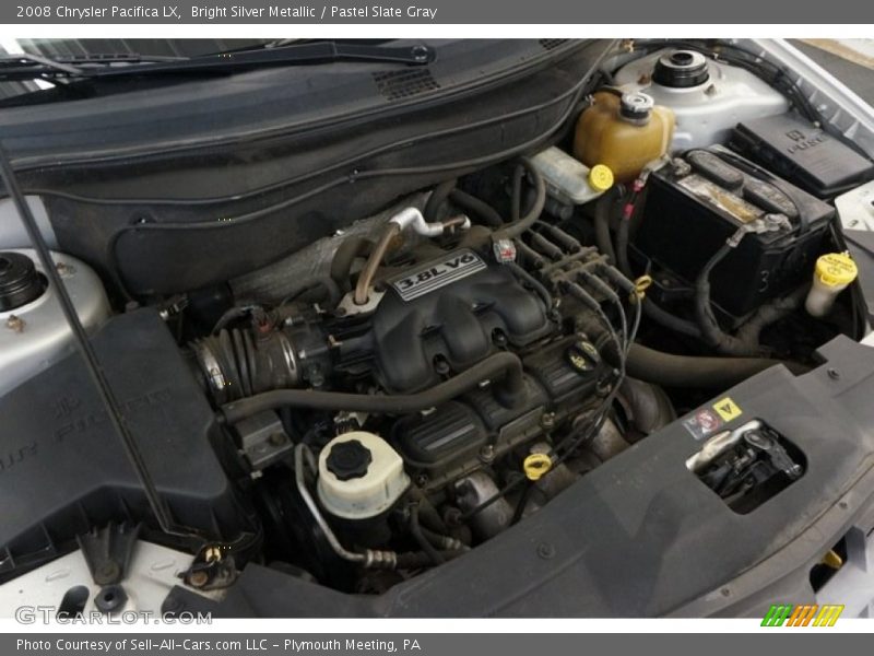Bright Silver Metallic / Pastel Slate Gray 2008 Chrysler Pacifica LX