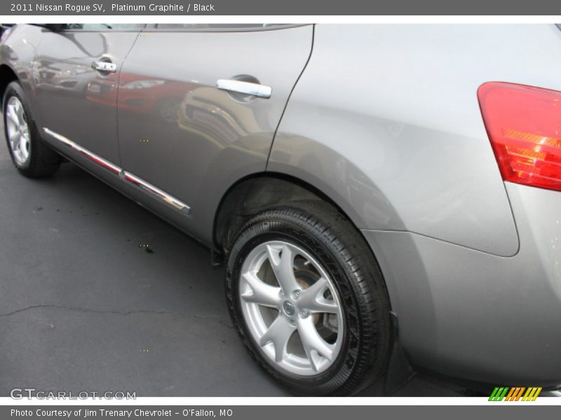 Platinum Graphite / Black 2011 Nissan Rogue SV