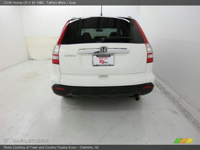 Taffeta White / Gray 2008 Honda CR-V EX 4WD