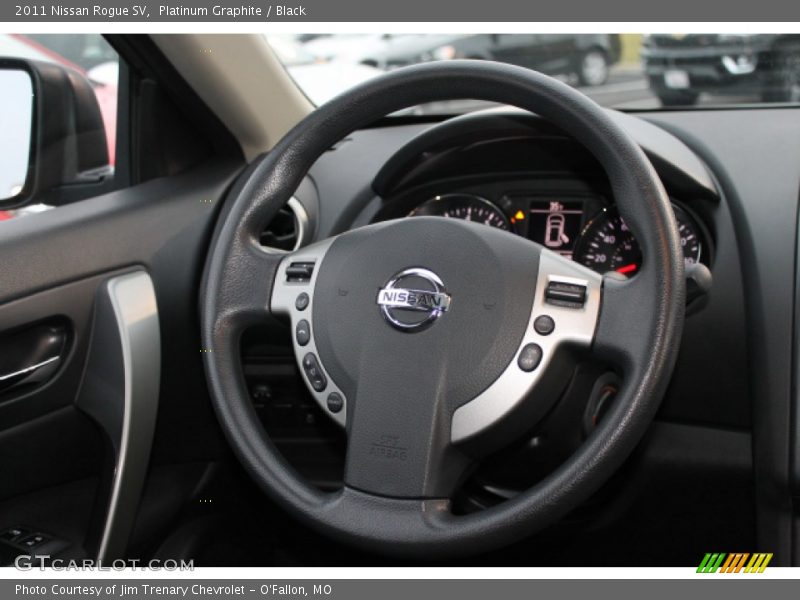 Platinum Graphite / Black 2011 Nissan Rogue SV