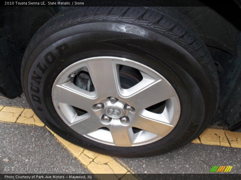 Slate Metallic / Stone 2010 Toyota Sienna LE