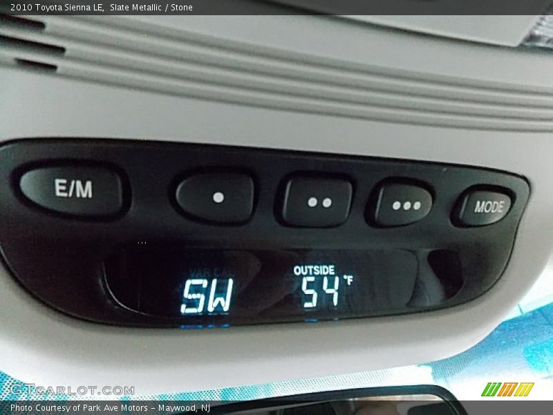 Slate Metallic / Stone 2010 Toyota Sienna LE