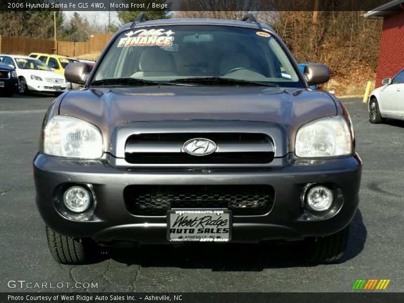 Mocha Frost / Beige 2006 Hyundai Santa Fe GLS 4WD