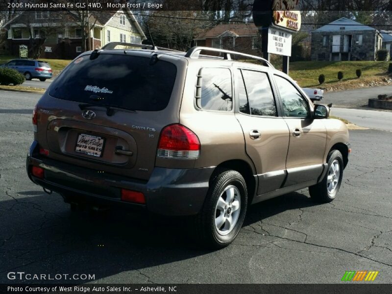 Mocha Frost / Beige 2006 Hyundai Santa Fe GLS 4WD