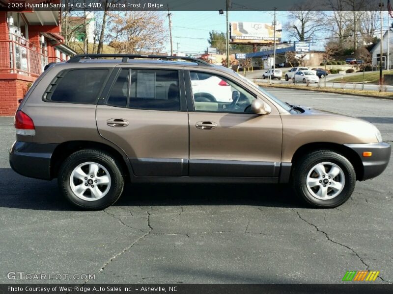 Mocha Frost / Beige 2006 Hyundai Santa Fe GLS 4WD