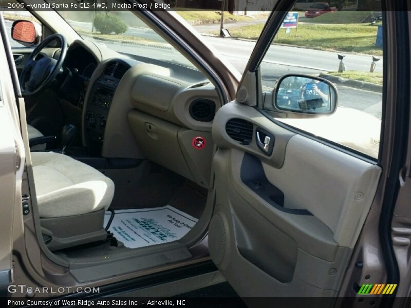 Mocha Frost / Beige 2006 Hyundai Santa Fe GLS 4WD