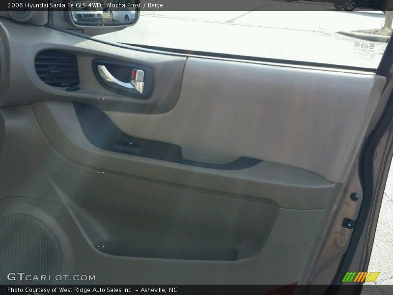 Mocha Frost / Beige 2006 Hyundai Santa Fe GLS 4WD