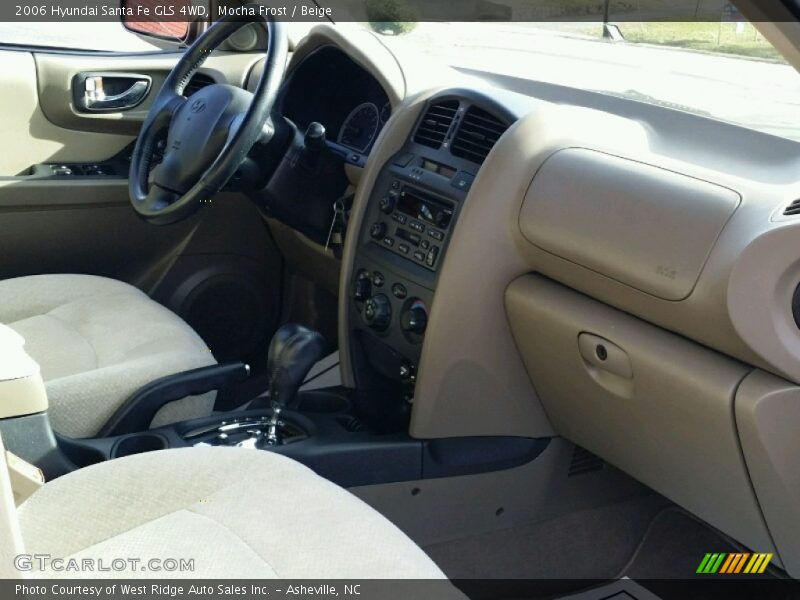 Mocha Frost / Beige 2006 Hyundai Santa Fe GLS 4WD