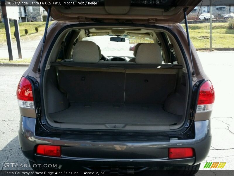 Mocha Frost / Beige 2006 Hyundai Santa Fe GLS 4WD