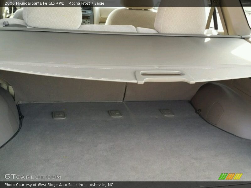 Mocha Frost / Beige 2006 Hyundai Santa Fe GLS 4WD