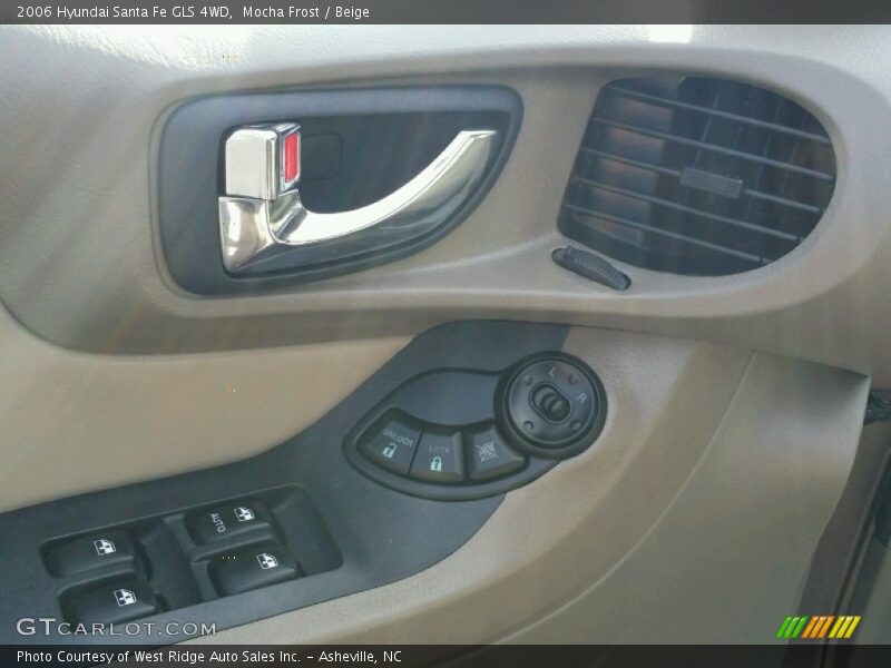 Mocha Frost / Beige 2006 Hyundai Santa Fe GLS 4WD