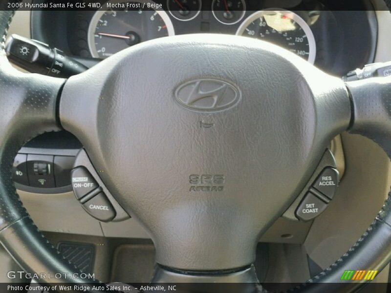 Mocha Frost / Beige 2006 Hyundai Santa Fe GLS 4WD