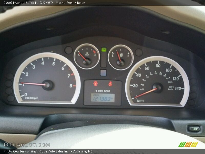 Mocha Frost / Beige 2006 Hyundai Santa Fe GLS 4WD