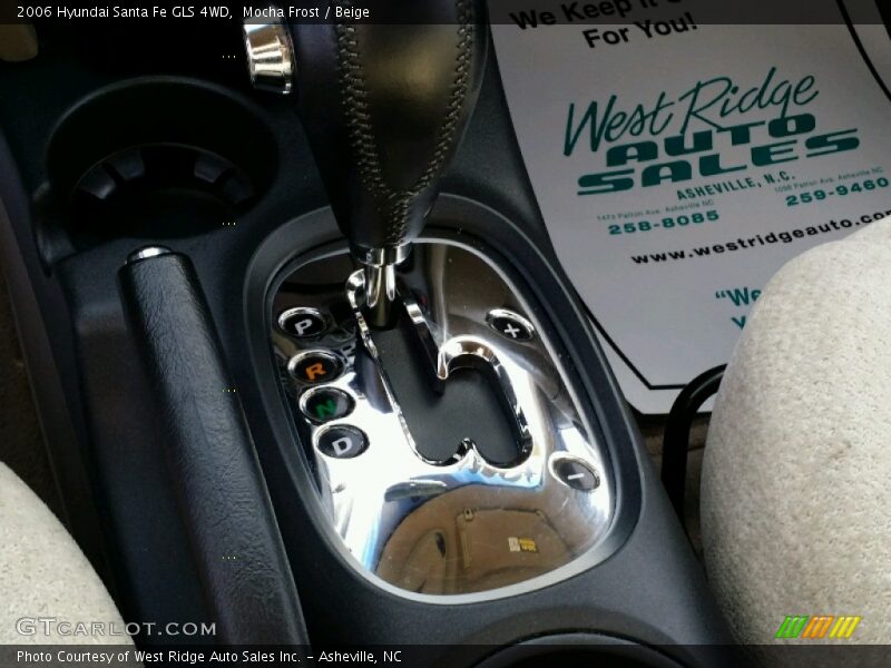 Mocha Frost / Beige 2006 Hyundai Santa Fe GLS 4WD