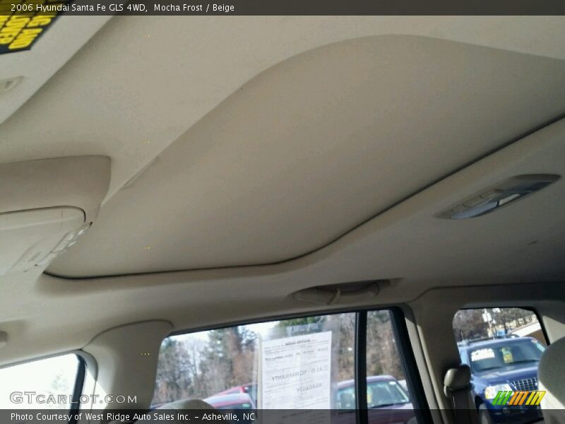 Mocha Frost / Beige 2006 Hyundai Santa Fe GLS 4WD