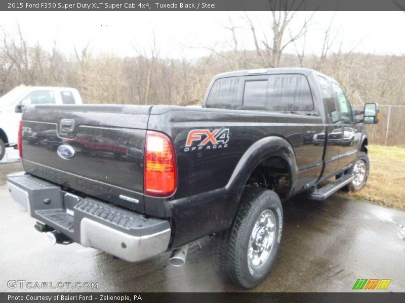 Tuxedo Black / Steel 2015 Ford F350 Super Duty XLT Super Cab 4x4