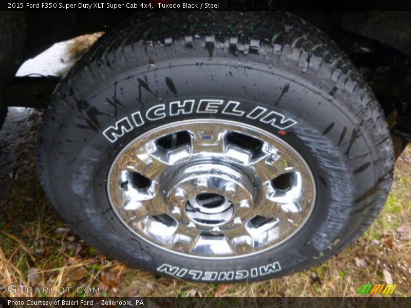 Tuxedo Black / Steel 2015 Ford F350 Super Duty XLT Super Cab 4x4