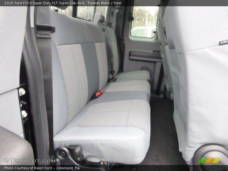 Tuxedo Black / Steel 2015 Ford F350 Super Duty XLT Super Cab 4x4