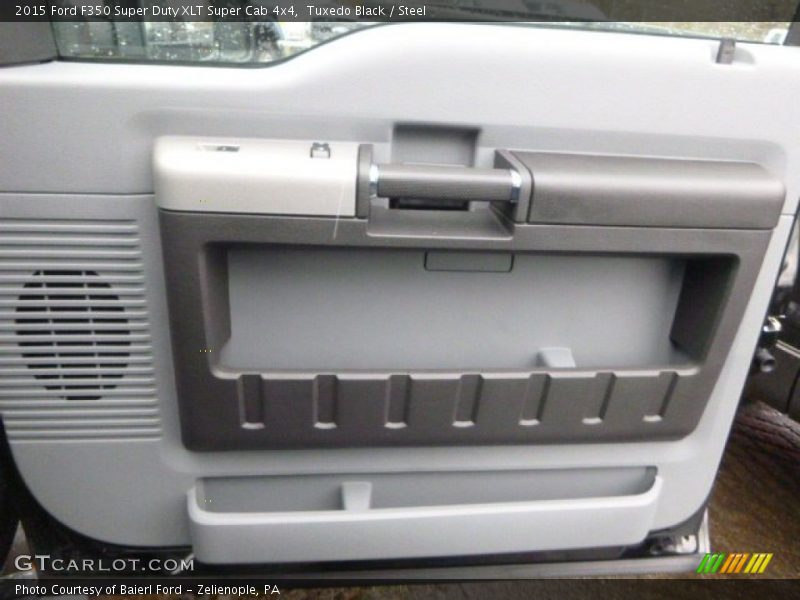 Tuxedo Black / Steel 2015 Ford F350 Super Duty XLT Super Cab 4x4