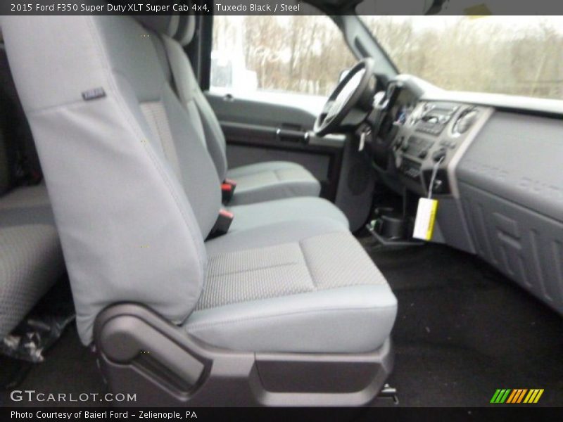 Tuxedo Black / Steel 2015 Ford F350 Super Duty XLT Super Cab 4x4