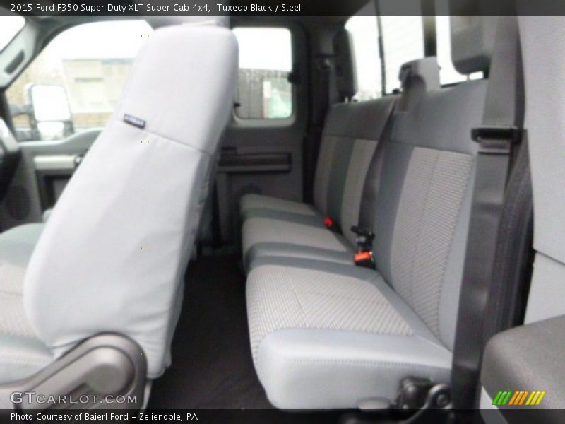 Tuxedo Black / Steel 2015 Ford F350 Super Duty XLT Super Cab 4x4