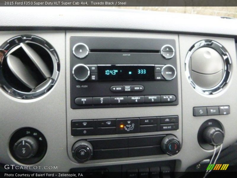 Tuxedo Black / Steel 2015 Ford F350 Super Duty XLT Super Cab 4x4