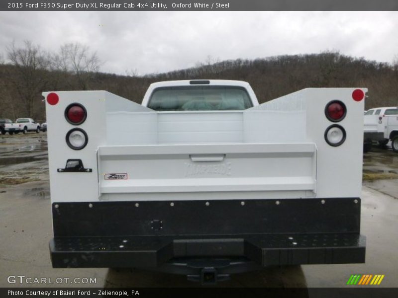 Oxford White / Steel 2015 Ford F350 Super Duty XL Regular Cab 4x4 Utility