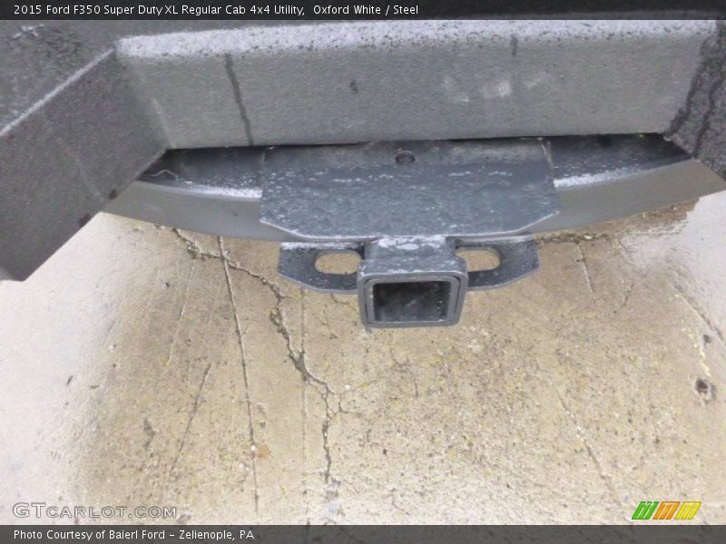 Oxford White / Steel 2015 Ford F350 Super Duty XL Regular Cab 4x4 Utility