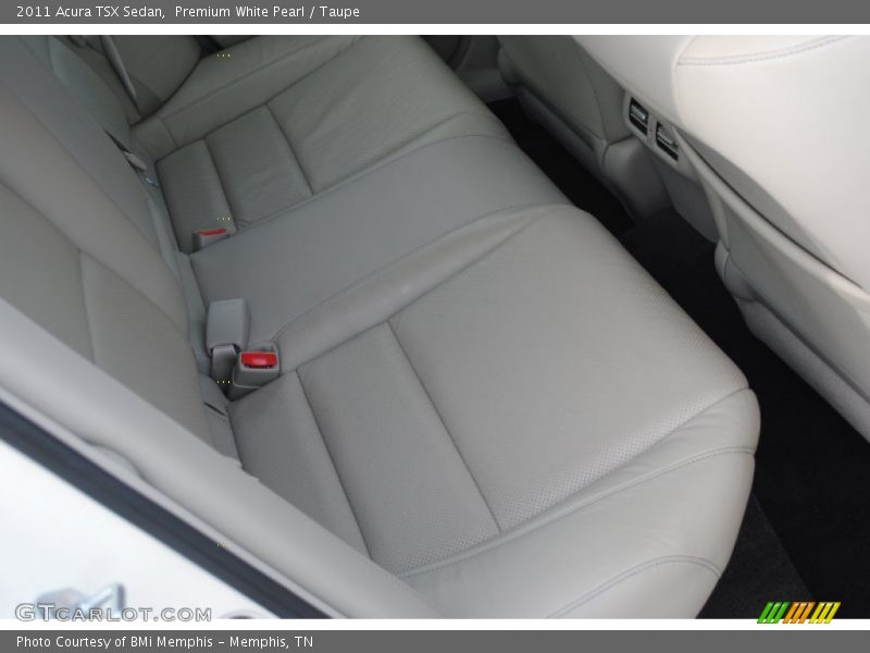 Premium White Pearl / Taupe 2011 Acura TSX Sedan