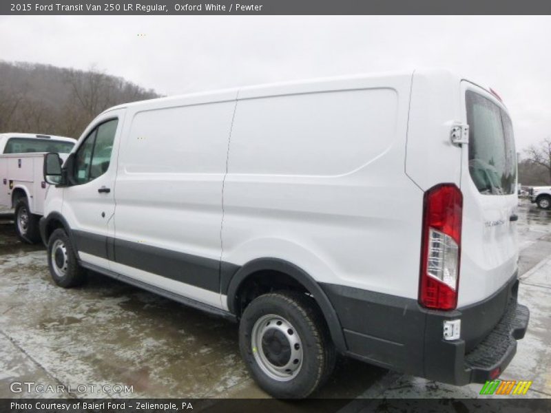 Oxford White / Pewter 2015 Ford Transit Van 250 LR Regular