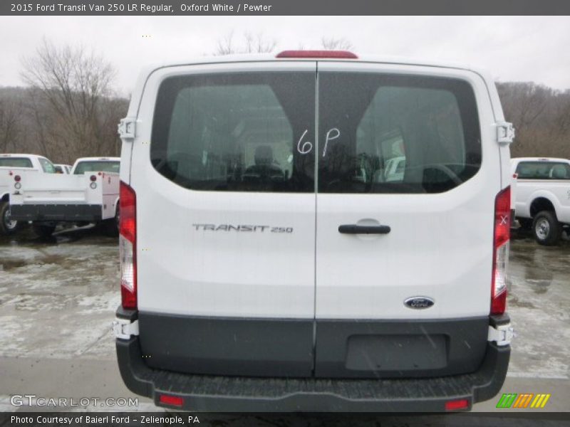 Oxford White / Pewter 2015 Ford Transit Van 250 LR Regular