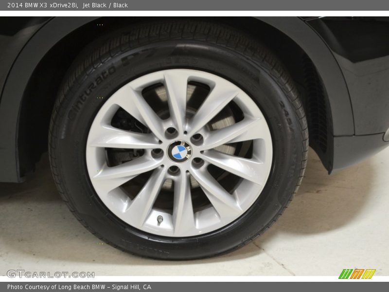 Jet Black / Black 2014 BMW X3 xDrive28i