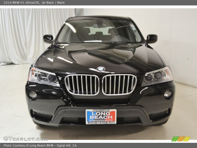 Jet Black / Black 2014 BMW X3 xDrive28i