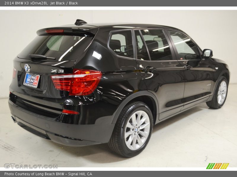 Jet Black / Black 2014 BMW X3 xDrive28i