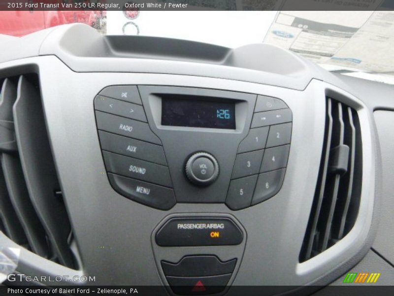 Controls of 2015 Transit Van 250 LR Regular