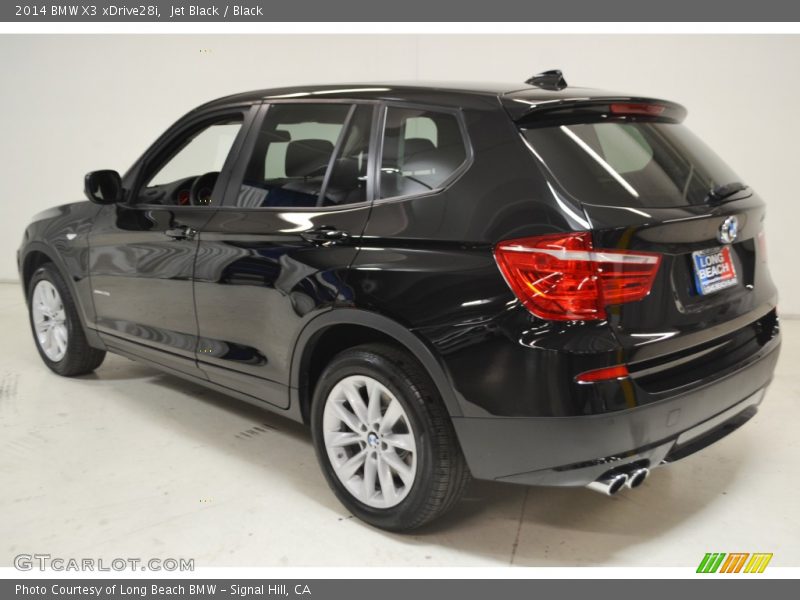 Jet Black / Black 2014 BMW X3 xDrive28i
