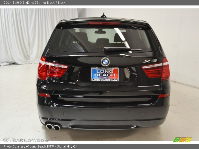Jet Black / Black 2014 BMW X3 xDrive28i
