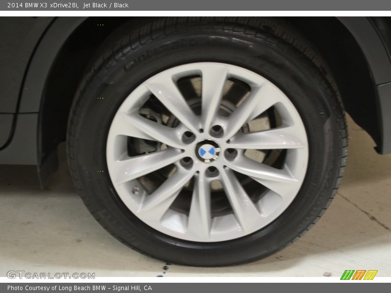 Jet Black / Black 2014 BMW X3 xDrive28i