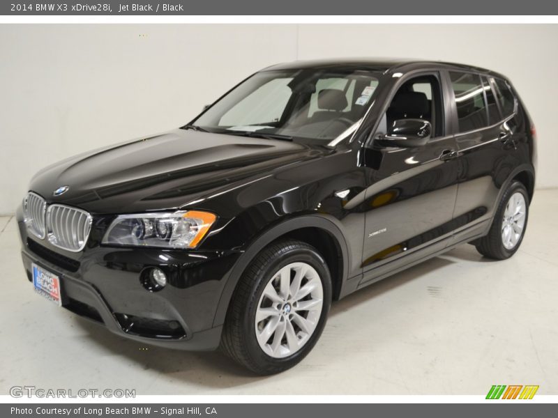 Jet Black / Black 2014 BMW X3 xDrive28i