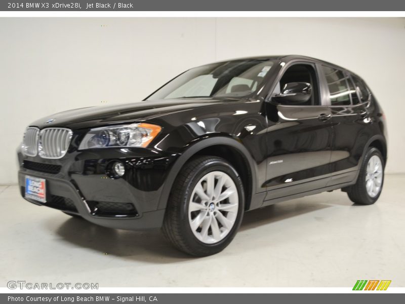 Jet Black / Black 2014 BMW X3 xDrive28i