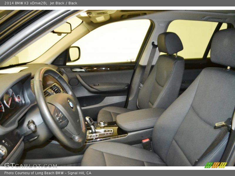 Jet Black / Black 2014 BMW X3 xDrive28i