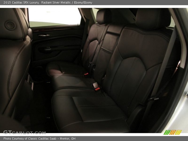 Radiant Silver Metallic / Ebony/Ebony 2015 Cadillac SRX Luxury