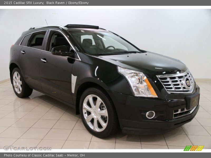 Black Raven / Ebony/Ebony 2015 Cadillac SRX Luxury