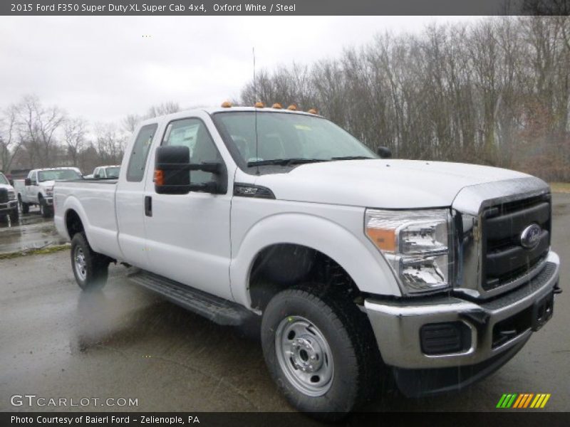 Oxford White / Steel 2015 Ford F350 Super Duty XL Super Cab 4x4