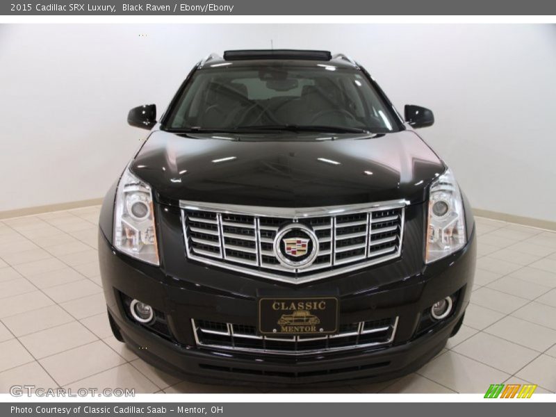 Black Raven / Ebony/Ebony 2015 Cadillac SRX Luxury